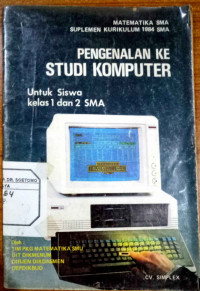 Pengenalan ke Studi Komputer untuk Siswa kelas 1 dan 2 SMA