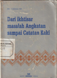 Dari Ikhtisar masalah Angkatan sampai Catatan kaki