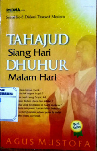 Tahajud siang hari Dhuhur Malam Hari