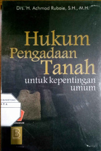 Hukum Pengadaan Tanah untuk kepentingan umum