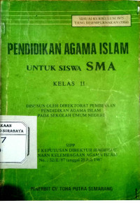 Pendidikan agama islam untuk siswa SMA