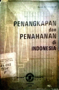 Penangkapan dan Penahanan di Indonesia