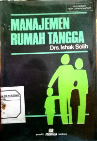 Manajemen Rumah Tangga.