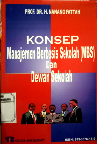 Konsep Manajemen Berbasis Sekolah (MBS) dan dewan sekolah