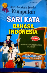 Buku Panduan Belajar Sari Kata Bahasa Indonesia