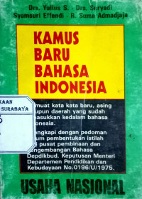 Kamus Baru Bahasa Indonesia