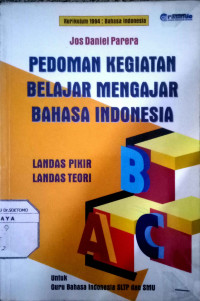 Pedoman Kegiatan Belajar Mengajar Bahasa Indonesia