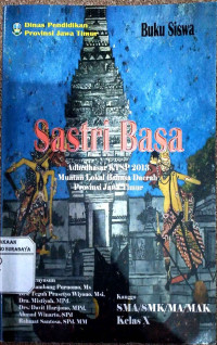 Sastri Basa : Adhedhasar KTSP 2013 Muatan Lokal Bahasa Daerah Provinsi Jawa Timur