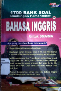 Bahasa Inggris Untuk SMA/MA