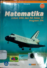 Matematika untuk SMA dan MA Kelas XI Program IPA