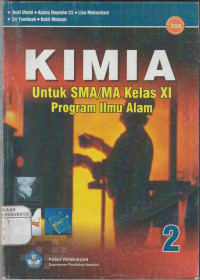 KIMIA untuk SMA/MA kelas xi program ilmu alam