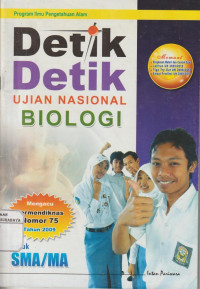 Detik - Detik Ujian Nasional Biologi Mengacu Permendiknas Nomor 75 Tahun 2009