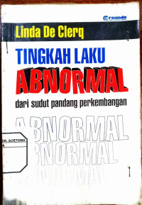 Tingkah laku Abnormal dari sudut pandang perkembangan