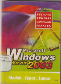 Microsoft Windows Server 2003, Mudah Cepat Lancar