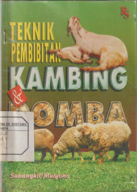 Teknik Pembibitan Kambing & Domba